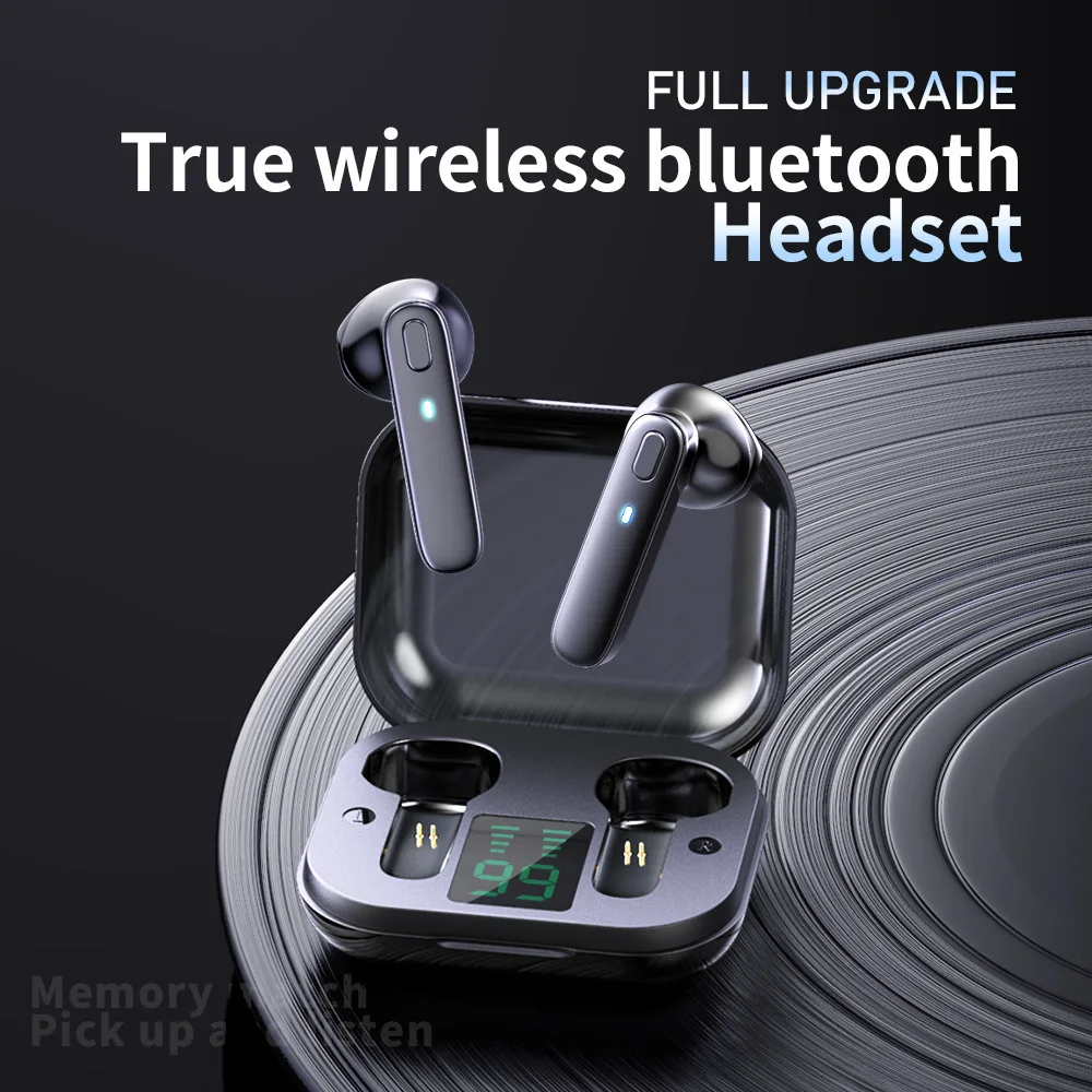 TWS R20 Earphone Bluetooth5.0 Wireless Headset Deep Bass Earbuds True Waterproof Stereo Headphone with Mic Charging Case
TWS R20 Earphone Bluetooth5.0 Wireless Headset Deep Bass Earbuds True Waterproof Stereo Headphone with Mic Charging Case
