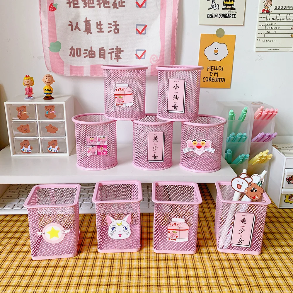 Japanese Sweet Cute Girl Heart Pink Pen Holder Student Desktop Storage Finishing Office Supplies Stationery Storage Organizer
Japanese Sweet Cute Girl Heart Pink Pen Holder Student Desktop Storage Finishing Office Supplies Stationery Storage Organizer