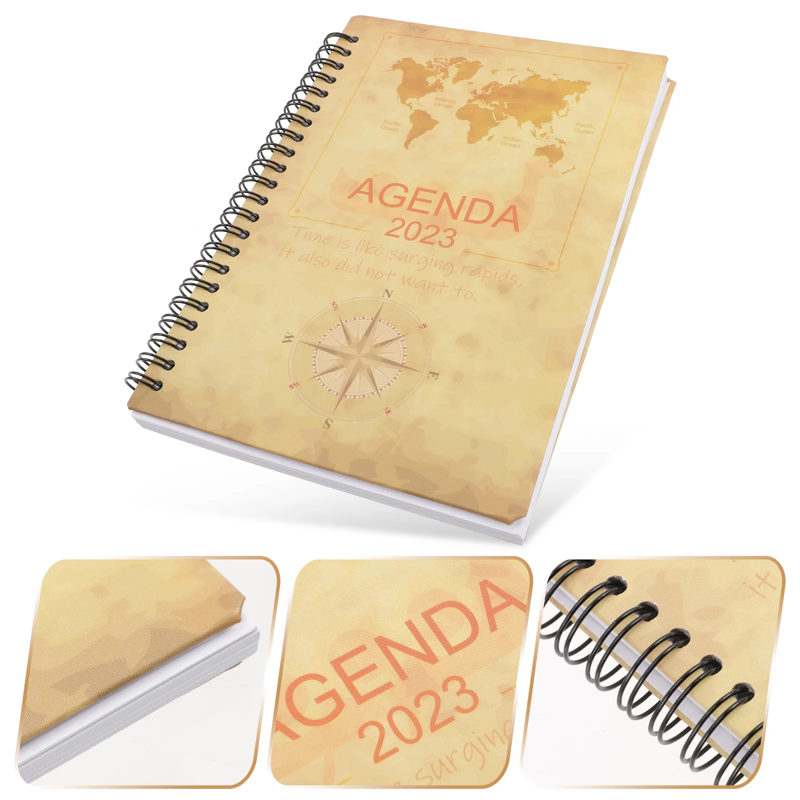 Coil Planner Notepad 2023 Schedule Writing Notebook Daily Planner Book Portable Notebook
Coil Planner Notepad 2023 Schedule Writing Notebook Daily Planner Book Portable Notebook