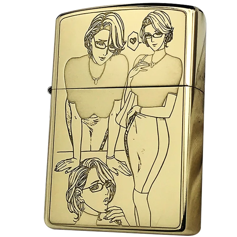 ZORRO Female Teacher Kerosene Lighter Personality Creative Carving Oxidation Play Boutique Fashion And Beauty
ZORRO Female Teacher Kerosene Lighter Personality Creative Carving Oxidation Play Boutique Fashion And Beauty
