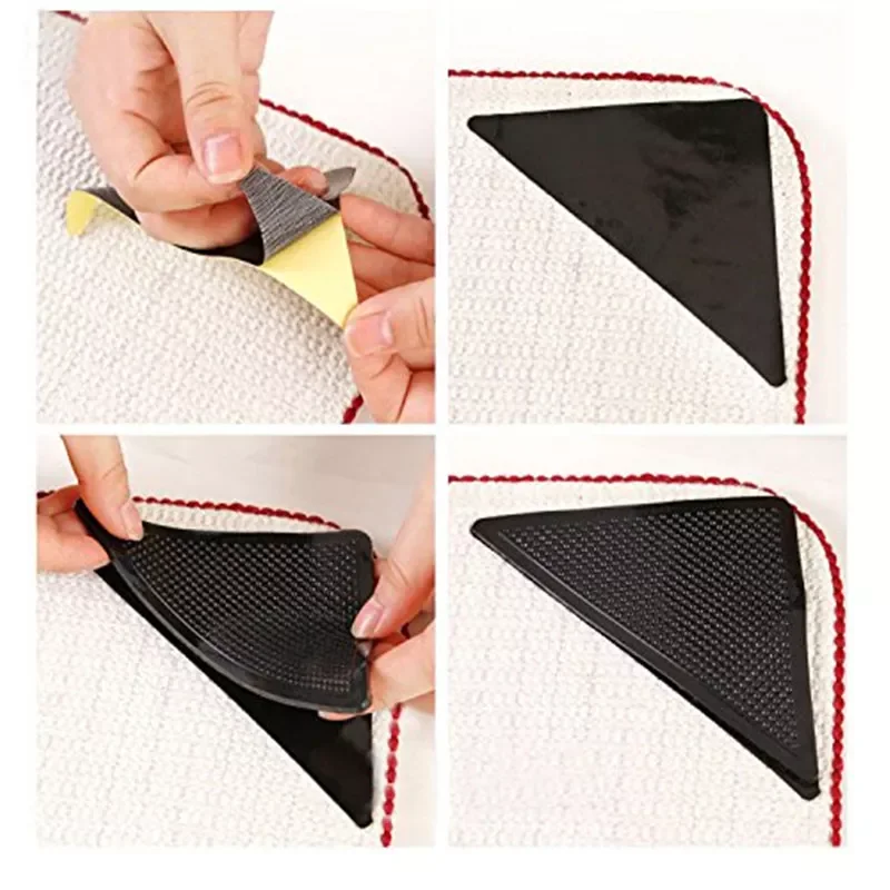 Home Floor Rug Carpet Mat Grippers Self-adhesive Anti Slip Tri Sticker Reusable Washable Silicone Grip Car Perfume Pad
Home Floor Rug Carpet Mat Grippers Self-adhesive Anti Slip Tri Sticker Reusable Washable Silicone Grip Car Perfume Pad
