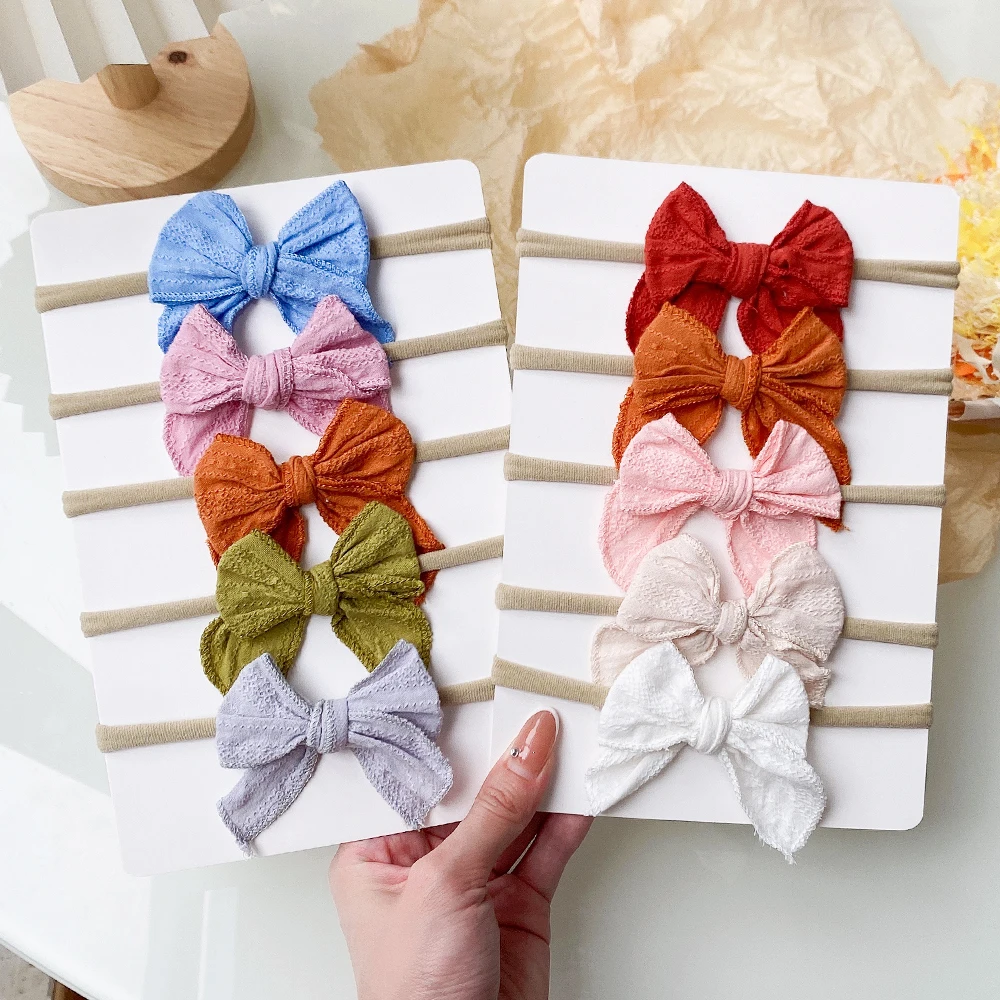 5Pcs Newborn Cute Candy Colors Bows Headband Kids Baby Girls Elastic Hairband Hair Bands Children Headwear Hair Accessories Gift
5Pcs Newborn Cute Candy Colors Bows Headband Kids Baby Girls Elastic Hairband Hair Bands Children Headwear Hair Accessories Gift