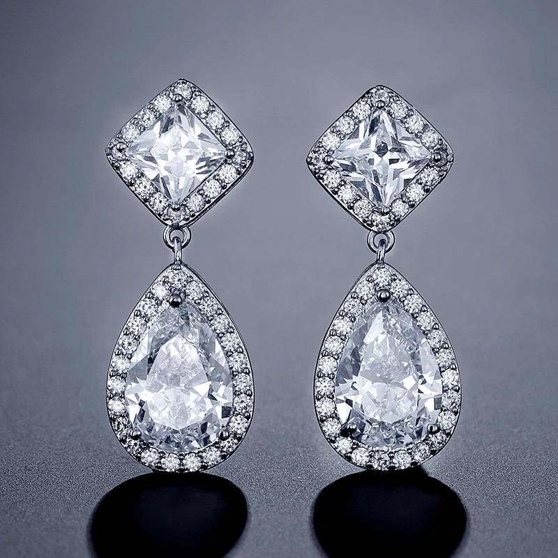 2022 New Fashion Simple White Geometric Zircon Stud Earrings for Womens Wedding Bridal Jewelry Party Accessories
2022 New Fashion Simple White Geometric Zircon Stud Earrings for Womens Wedding Bridal Jewelry Party Accessories