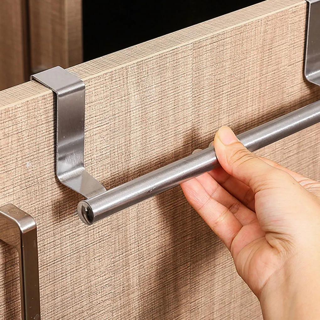 Towel Rack Over Door Towel Bar Hanging Holder Stainless Steel Bathroom Kitchen Cabinet Towel Rag Rack Shelf Hanger
Towel Rack Over Door Towel Bar Hanging Holder Stainless Steel Bathroom Kitchen Cabinet Towel Rag Rack Shelf Hanger