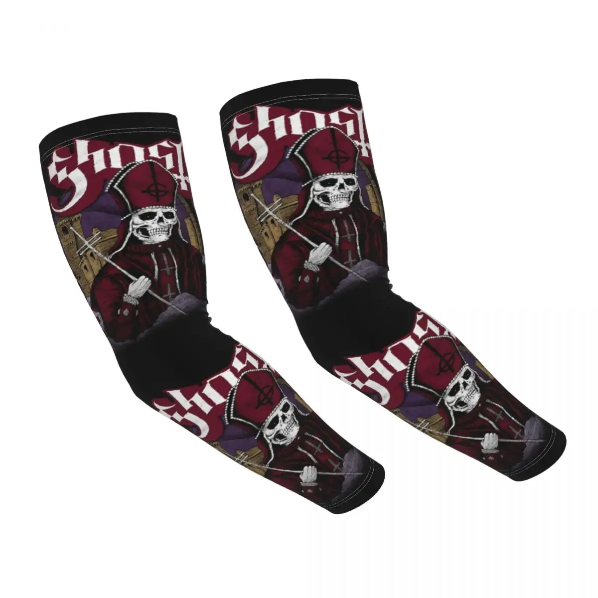 Custom Impera Maestro Ghost Heavy Metal Rock Band Sun UV Protection Arm Sleeves Men Women Sports Tattoo Cover Up for Golfing
Custom Impera Maestro Ghost Heavy Metal Rock Band Sun UV Protection Arm Sleeves Men Women Sports Tattoo Cover Up for Golfing