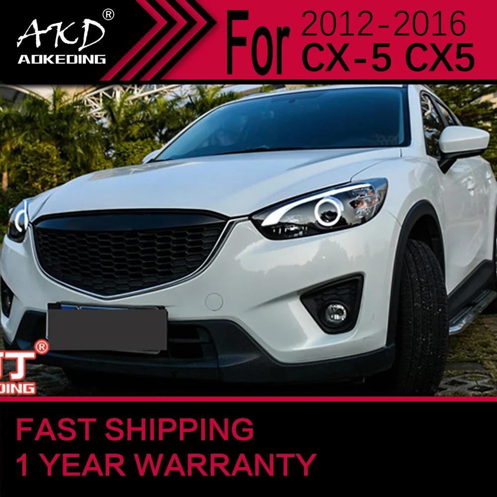 Car Lights for Mazda CX-5 LED Headlight 2012-2016 CX5 Head Lamp Drl Projector Lens Automotive Accessories
Car Lights for Mazda CX-5 LED Headlight 2012-2016 CX5 Head Lamp Drl Projector Lens Automotive Accessories