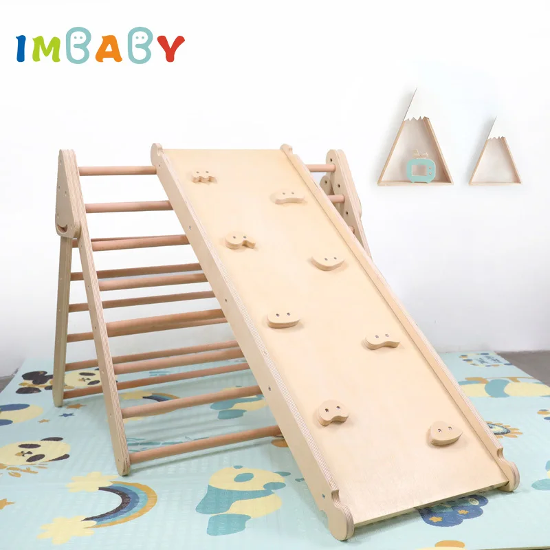Multi-Functional Triangle Climbing Frame Indoor Foldable Wooden Slide Baby Playground Park Safety Gym Climbing Toy Kid Furniture
Multi-Functional Triangle Climbing Frame Indoor Foldable Wooden Slide Baby Playground Park Safety Gym Climbing Toy Kid Furniture