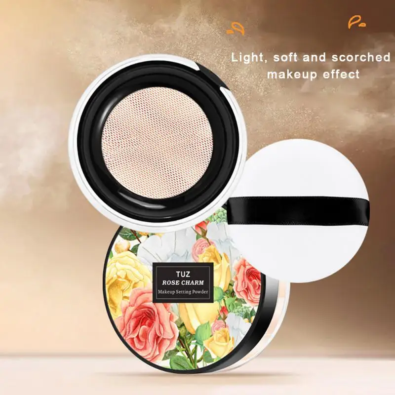 TUZ Rose Delicate Makeup Loose Powder Delicate And Light Waterproof Oil Control Makeup Concealing Pores Natural Makeup Powder
TUZ Rose Delicate Makeup Loose Powder Delicate And Light Waterproof Oil Control Makeup Concealing Pores Natural Makeup Powder