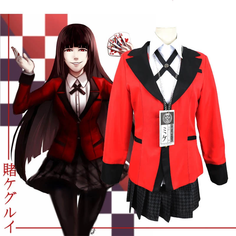 7 шт. Горячие крутые костюмы для косплея аниме Kakegurui Yumeko Jabami японская школьная униформа для девочек Полный комплект для Хэллоуина вечеринки Косплей
7 шт. Горячие крутые костюмы для косплея аниме Kakegurui Yumeko Jabami японская школьная униформа для девочек Полный комплект для Хэллоуина вечеринки Косплей