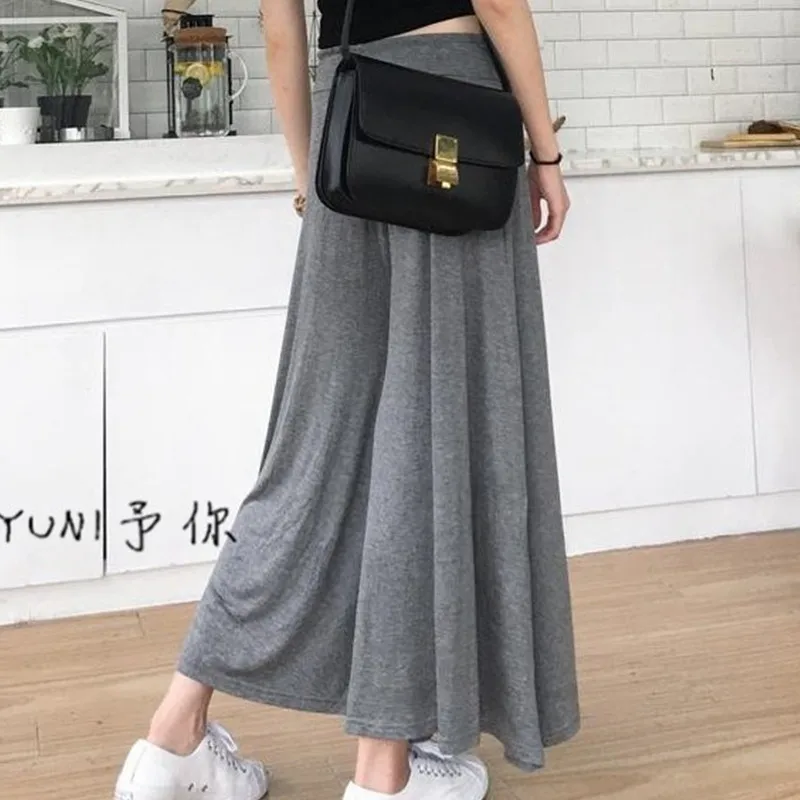 Spring Summer Modal High Waist Wide Leg Pants Yoga Nine-point Pants Women's Drawstring Dance Swing Pants Thin
Spring Summer Modal High Waist Wide Leg Pants Yoga Nine-point Pants Women's Drawstring Dance Swing Pants Thin