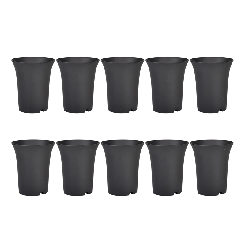 Promotion! 10Pcsblack Round Flower Pots High Waist Deep Pots Are Perfect For Indoor And Outdoor Plants, Seeds, Vegetables
Promotion! 10Pcsblack Round Flower Pots High Waist Deep Pots Are Perfect For Indoor And Outdoor Plants, Seeds, Vegetables