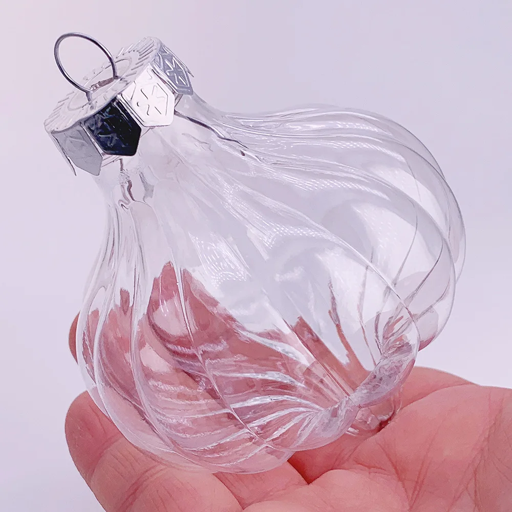 Promotion -6 Pieces x DIY Shatterproof Transparent Home Christmas Decoration Bauble Ball Ornament 80mm Plastic Onion
Promotion -6 Pieces x DIY Shatterproof Transparent Home Christmas Decoration Bauble Ball Ornament 80mm Plastic Onion