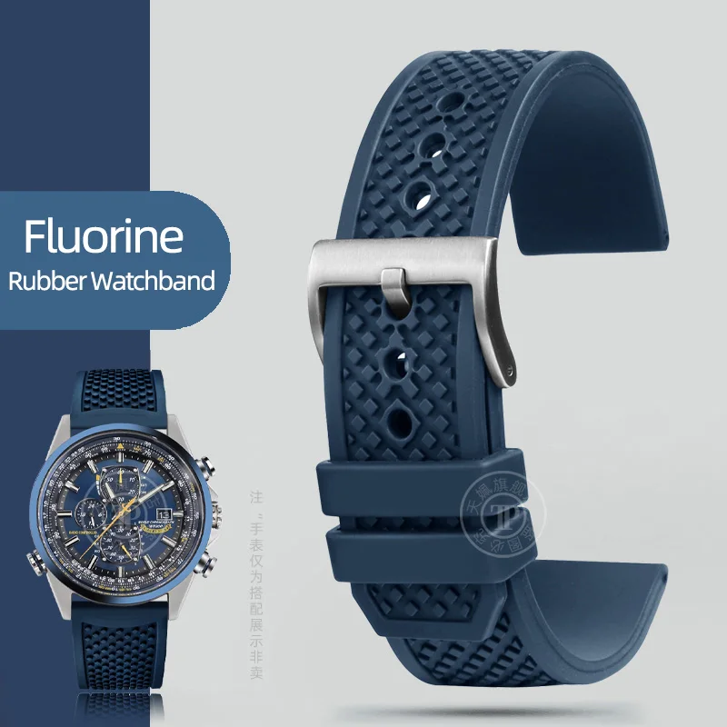 Fluorine Rubber Watchband 23mm 24mm Fit for Cartier London Tank Santos for Citizen Sports Soft Waterproof Watch Strap Series
Fluorine Rubber Watchband 23mm 24mm Fit for Cartier London Tank Santos for Citizen Sports Soft Waterproof Watch Strap Series