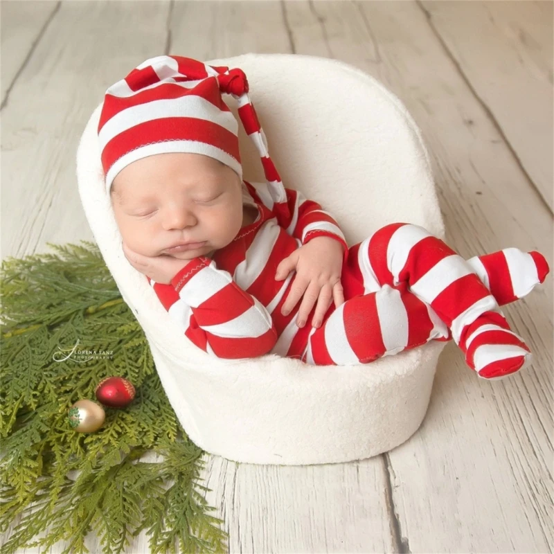 Christmas Baby Girl Boy Outfits Red White Stripe Outfit Clothes for Infants
Christmas Baby Girl Boy Outfits Red White Stripe Outfit Clothes for Infants