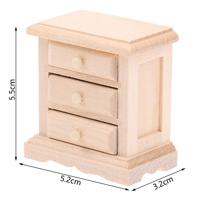 1PC 1/12 Dollhouse Miniature Wooden Furniture Table Desk Bedside Table Cupboard Dollhouse DIY Decoration Accessories
1PC 1/12 Dollhouse Miniature Wooden Furniture Table Desk Bedside Table Cupboard Dollhouse DIY Decoration Accessories