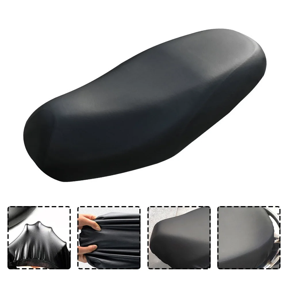 

Seat Cover Motorcycle Rain Protector Sleeve Daily Use Replaceable Pu Professional Supply Covers Moped Elastic Motorbike