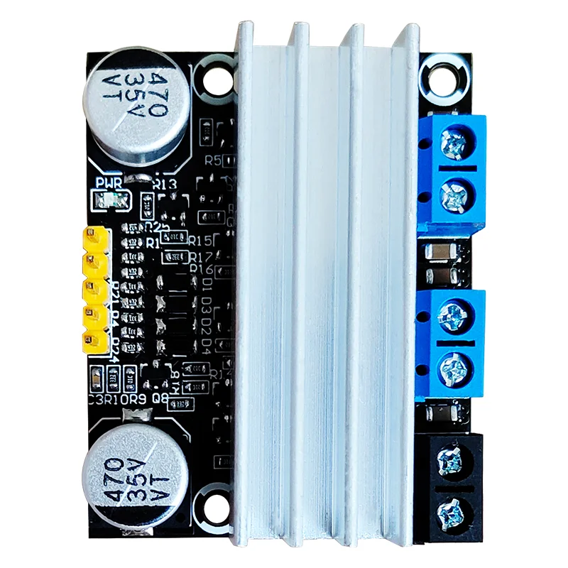 10A dual DC motor drive module forward and reverse PWM speed regulation dimming 3-18v low voltage high current
10A dual DC motor drive module forward and reverse PWM speed regulation dimming 3-18v low voltage high current