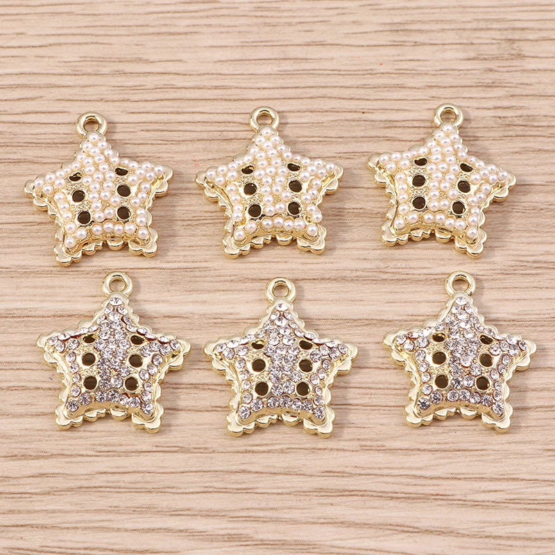 4pcs 17x20mm Cartoon Crystal Starfish Charms Pendants for Making DIY Drop Earrings Pendants Necklaces Crafts Jewelry Findings
4pcs 17x20mm Cartoon Crystal Starfish Charms Pendants for Making DIY Drop Earrings Pendants Necklaces Crafts Jewelry Findings