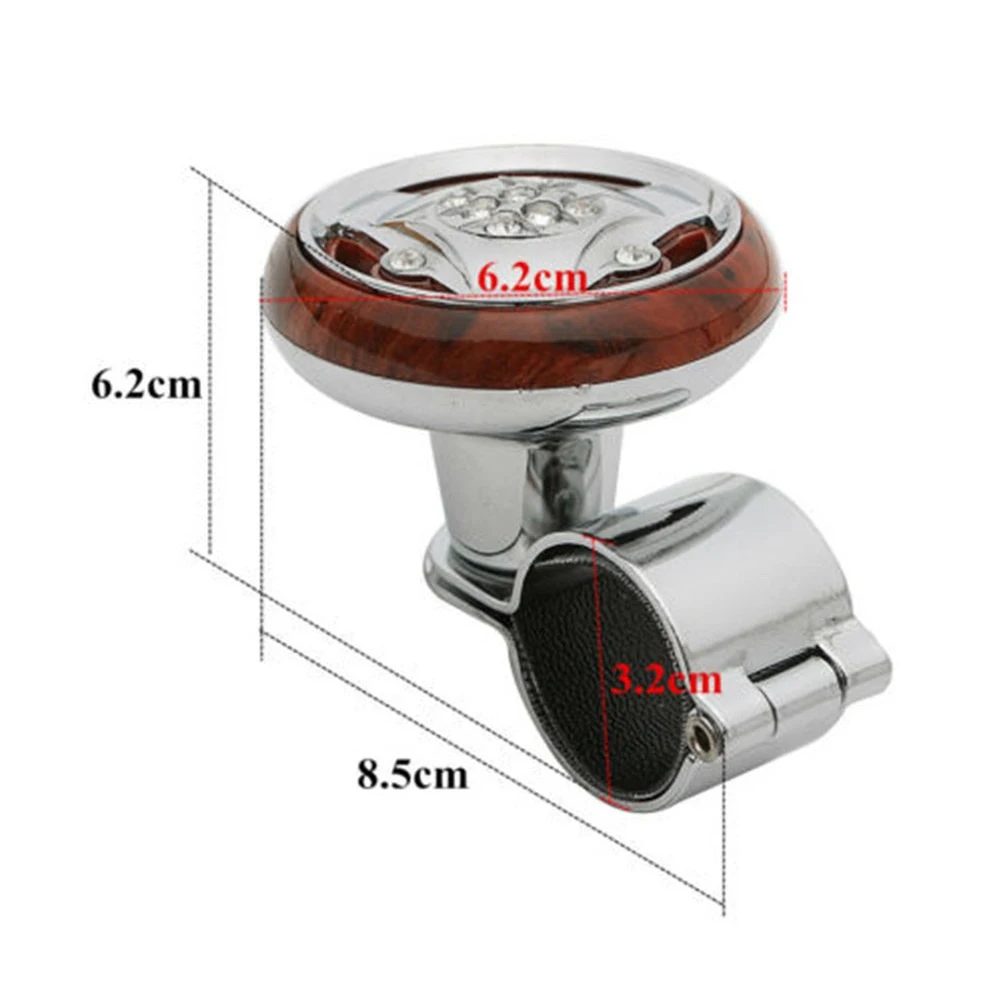 Practical Quality Durable New Steering Wheel Booster 1 Pc 360 Degree Universal Aid Anti-Slip Car Electroplating
Practical Quality Durable New Steering Wheel Booster 1 Pc 360 Degree Universal Aid Anti-Slip Car Electroplating