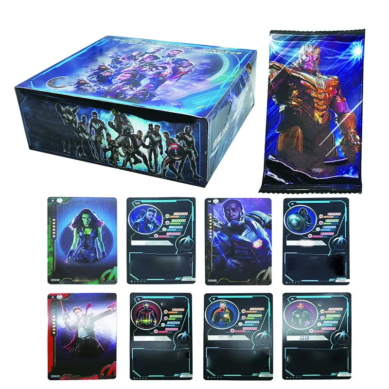 Marvel Legends Avengers 4 First Shot Collectible Card Groot Spider Man Scarlet Witch Nostalgic Album Boy Toy Holiday Gift 240PCS
Marvel Legends Avengers 4 First Shot Collectible Card Groot Spider Man Scarlet Witch Nostalgic Album Boy Toy Holiday Gift 240PCS