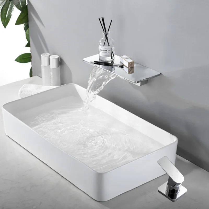 Stainless Steel Basin Faucet Cold and Hot Bathroom Concealed Wall Mounted Basin Water Tap Black Plate into the Wall
Stainless Steel Basin Faucet Cold and Hot Bathroom Concealed Wall Mounted Basin Water Tap Black Plate into the Wall