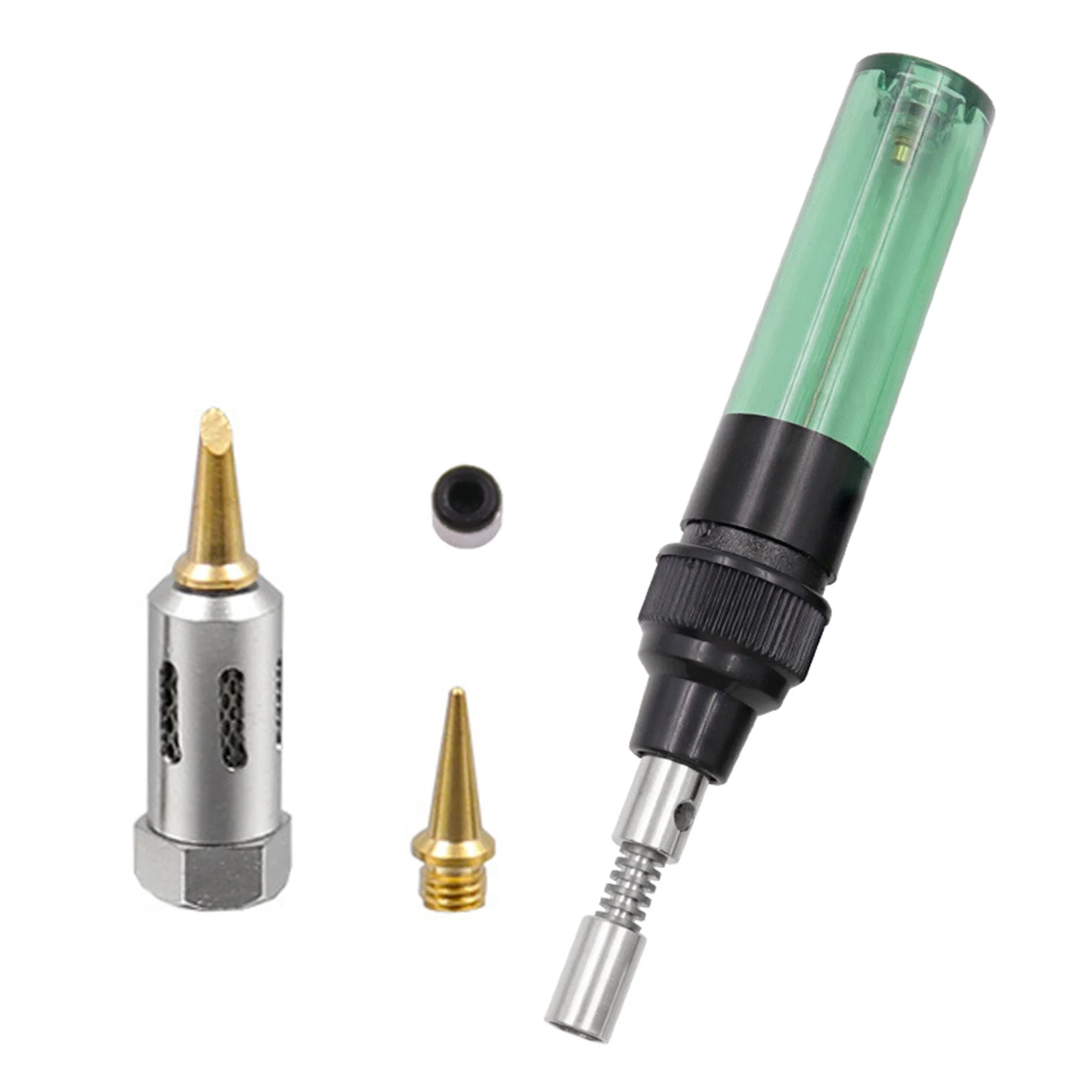 4 In 1 DIY Repair Home Professional With Tips Butane Gas Burner Outdoor Portable Cordless Soldering Iron Kit Welding Pen
4 In 1 DIY Repair Home Professional With Tips Butane Gas Burner Outdoor Portable Cordless Soldering Iron Kit Welding Pen