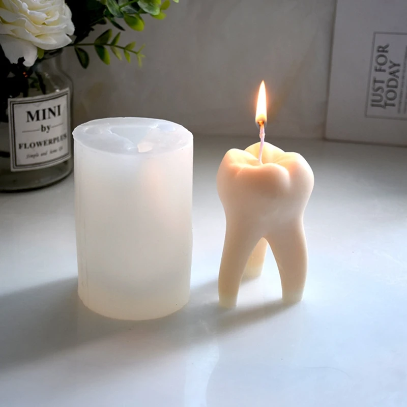 Teeth-shape Candle Molds Epoxy Resin Casting Silicone Molds for DIY Candle Soap Plaster Resin Crafts Ornament Desk Decor
Teeth-shape Candle Molds Epoxy Resin Casting Silicone Molds for DIY Candle Soap Plaster Resin Crafts Ornament Desk Decor
