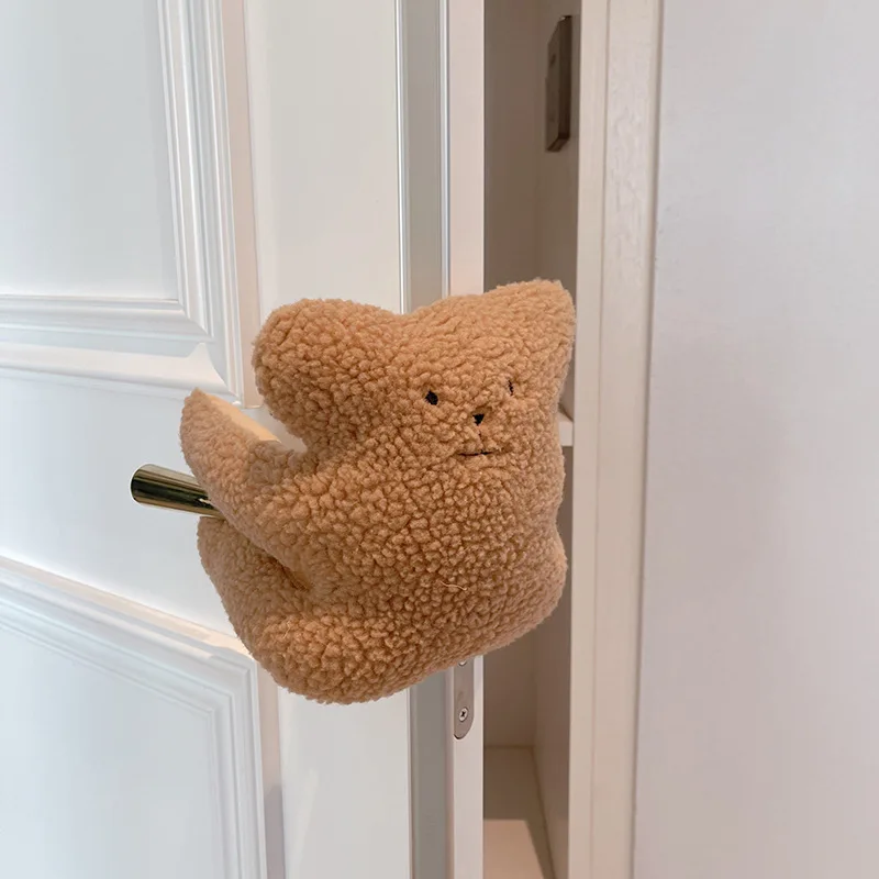 Ins Nordic Style Anti-pinching Door Handle Cover Toy Stuffed Cartoon Bunny Brown Teddy Bear Baby Bed Decor Keep Door Open Doll
Ins Nordic Style Anti-pinching Door Handle Cover Toy Stuffed Cartoon Bunny Brown Teddy Bear Baby Bed Decor Keep Door Open Doll