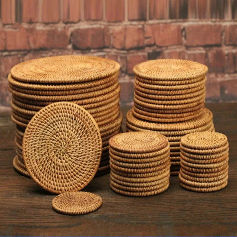 Rattan Autumn Rattan Coaster Pot Mat Table Insulation Mat Teapot Mat Pot Mat Purple Sand Pot Mat Tea Utensils
Rattan Autumn Rattan Coaster Pot Mat Table Insulation Mat Teapot Mat Pot Mat Purple Sand Pot Mat Tea Utensils