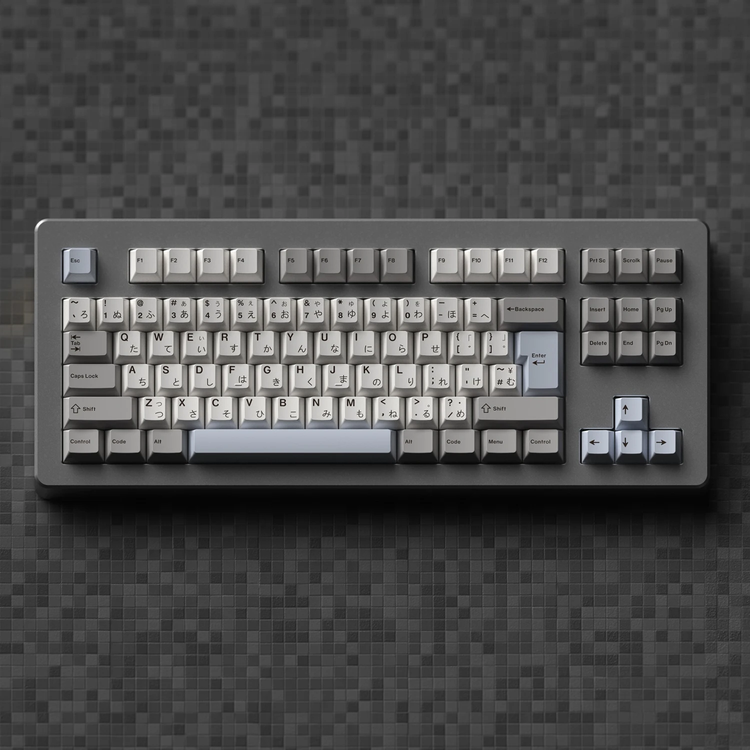 English Japanese Light gray white keycaps PBT Cherry prfile Dyesub legends 68/80/84/87/980/108 mechanical keyboard use 
English Japanese Light gray white keycaps PBT Cherry prfile Dyesub legends 68/80/84/87/980/108 mechanical keyboard use