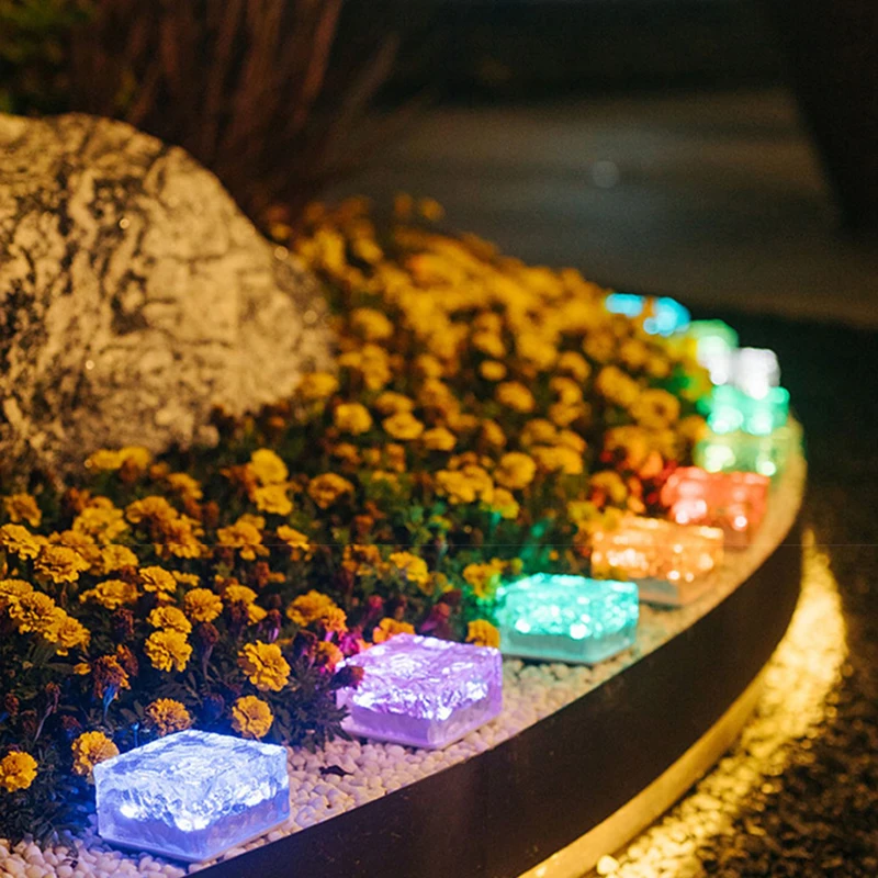 Brick Ice Cube Solar Light IP65 Waterproof Clear Ice Rock Brick Paver Light White Warm White Blue 4LEDs Lawn Solar Garden Lamp
Brick Ice Cube Solar Light IP65 Waterproof Clear Ice Rock Brick Paver Light White Warm White Blue 4LEDs Lawn Solar Garden Lamp