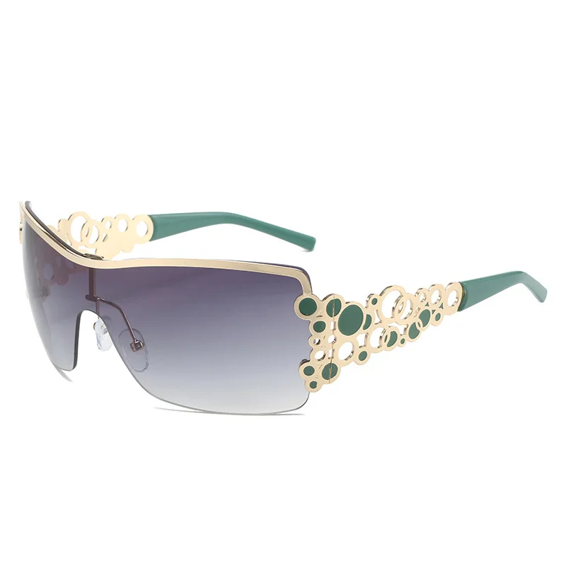Vintage Y2K Shades Gradient UV400 Summer Sunglasses Rimless Rectangle Dot Circle Half-frame Glasses Fashion Eyewear Female
Vintage Y2K Shades Gradient UV400 Summer Sunglasses Rimless Rectangle Dot Circle Half-frame Glasses Fashion Eyewear Female