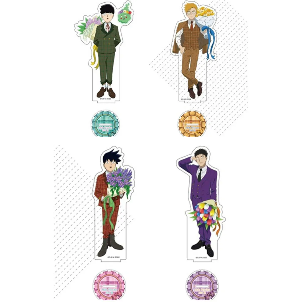 Anime Mob Psycho 100 Action Figure Doll Reigen Arataka Kageyama Shigeo Acrylic Stand Model Plate Cosplay Flowers Toy for Gift
Anime Mob Psycho 100 Action Figure Doll Reigen Arataka Kageyama Shigeo Acrylic Stand Model Plate Cosplay Flowers Toy for Gift