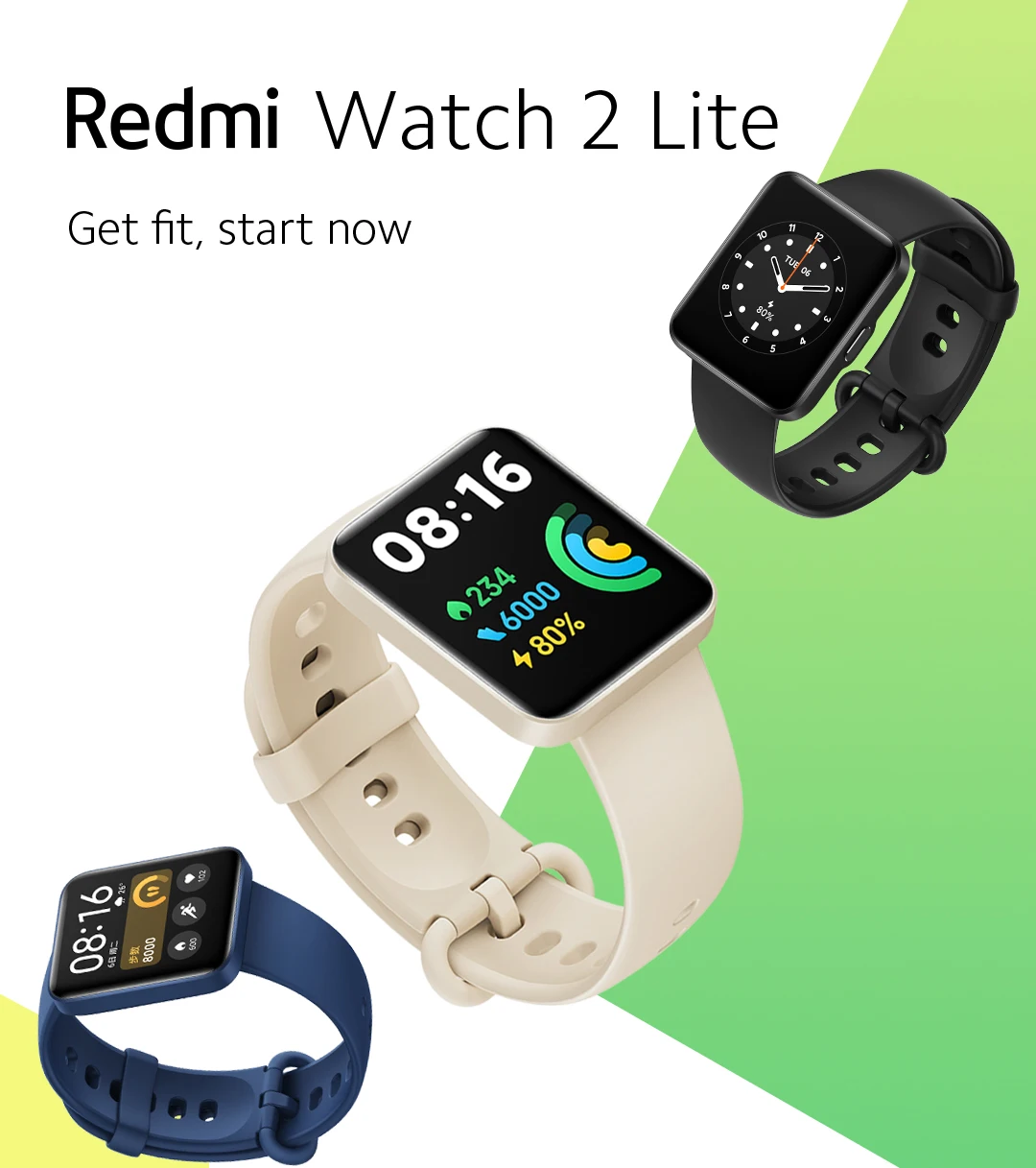 Global Version Redmi 2 Lite Smart Watch Bluetooth Mi Band 1.55" HD GPS Smartwatch Blood Oxygen Sport Bracelet
Global Version Redmi 2 Lite Smart Watch Bluetooth Mi Band 1.55" HD GPS Smartwatch Blood Oxygen Sport Bracelet