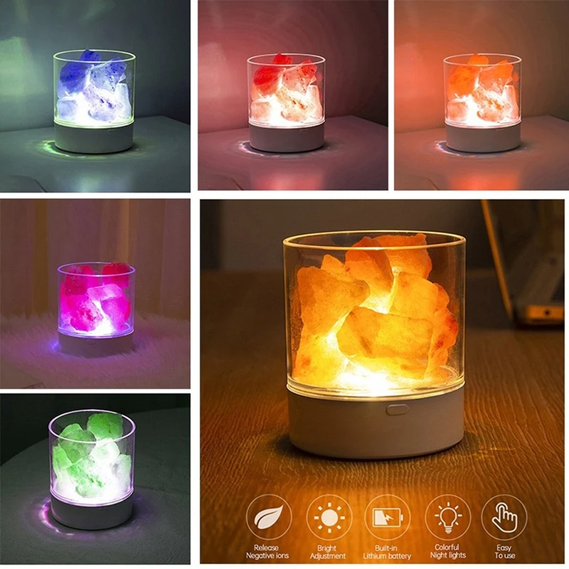 Хрустальная лампа из натуральной соли, светодиодный разноцветный ночник с USB, настольная лампа, прикроватный светильник для спальни, Рождес...
Хрустальная лампа из натуральной соли, светодиодный разноцветный ночник с USB, настольная лампа, прикроватный светильник для спальни, Рождес...