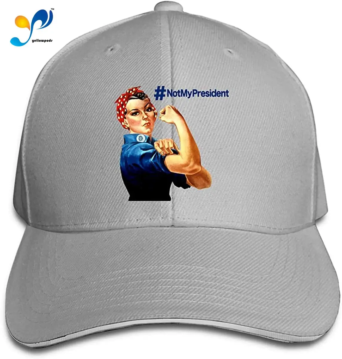 Classic Not My President Rosie The Riveter Baseball Cap Adjustable Peaked Sandwich Hats
Classic Not My President Rosie The Riveter Baseball Cap Adjustable Peaked Sandwich Hats