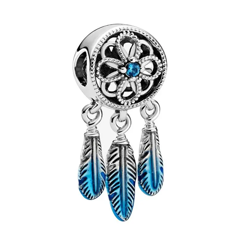 1Pcs New Cute Blue Dream Catcher Pendant DIY Beads Suitable for Original Pandora Charm Bracelet Ladies Jewelry Making Gifts
1Pcs New Cute Blue Dream Catcher Pendant DIY Beads Suitable for Original Pandora Charm Bracelet Ladies Jewelry Making Gifts