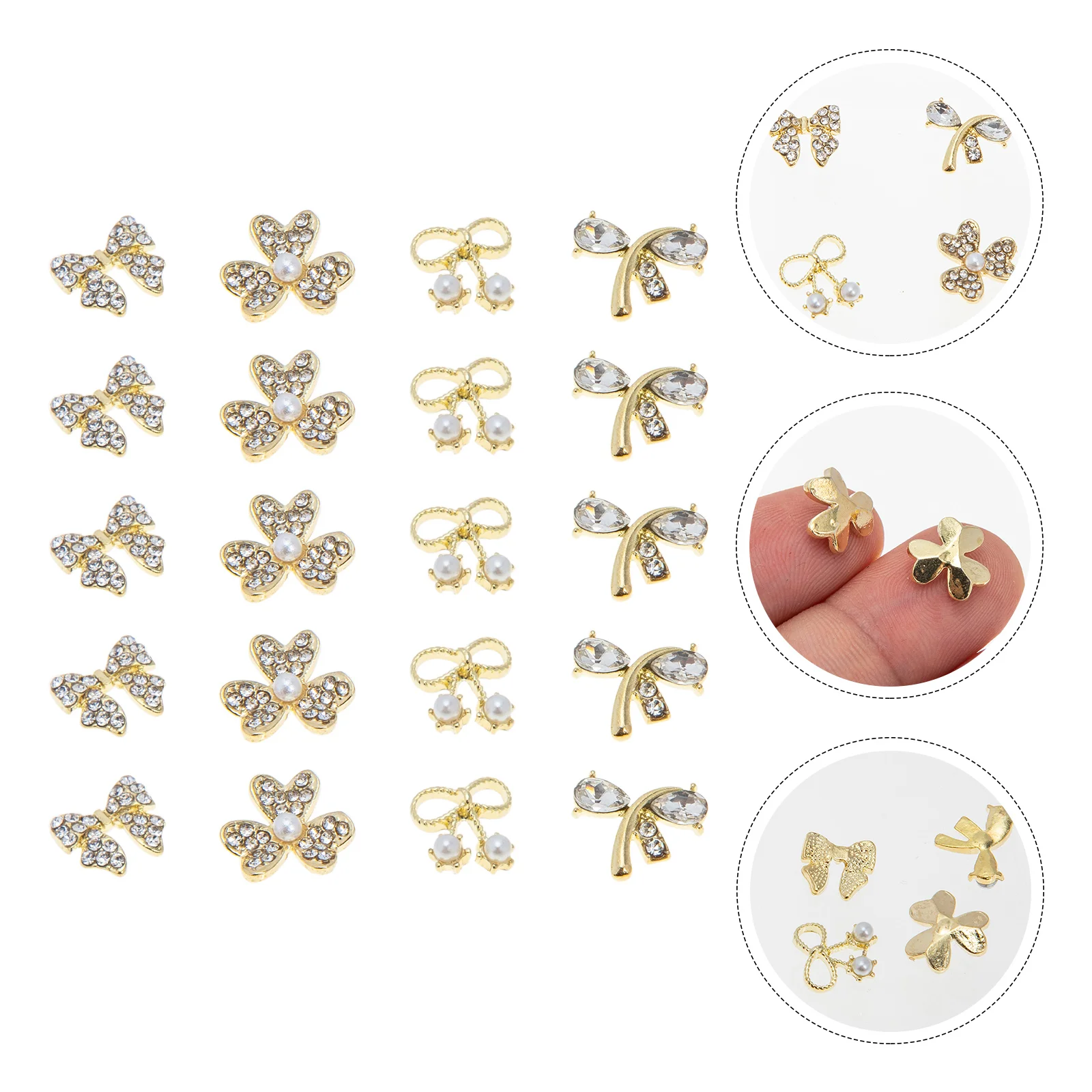 Nail Charms 3Drhinestones Bow Charm Resin Beadsmanicure Nails Diy Ornaments Decals Color Decorations Flatback Jewelry Gold
Nail Charms 3Drhinestones Bow Charm Resin Beadsmanicure Nails Diy Ornaments Decals Color Decorations Flatback Jewelry Gold