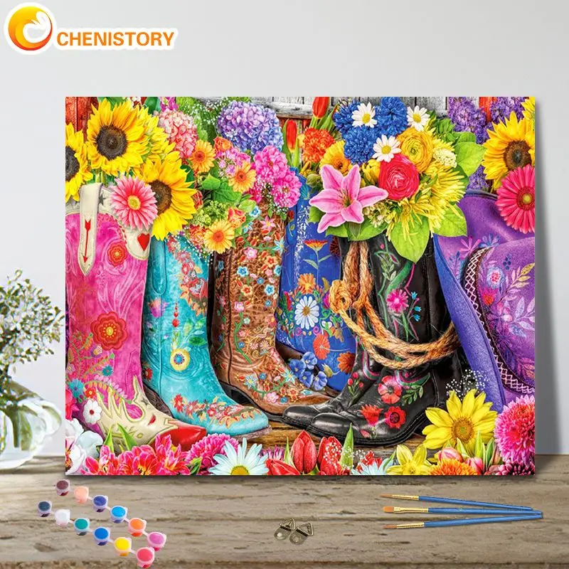 CHENISTORY Picture By Number Sunflower Diy Painting By Numbers Colored Boots Acrylic On Canvas Landscape Handpainted For Living
CHENISTORY Picture By Number Sunflower Diy Painting By Numbers Colored Boots Acrylic On Canvas Landscape Handpainted For Living