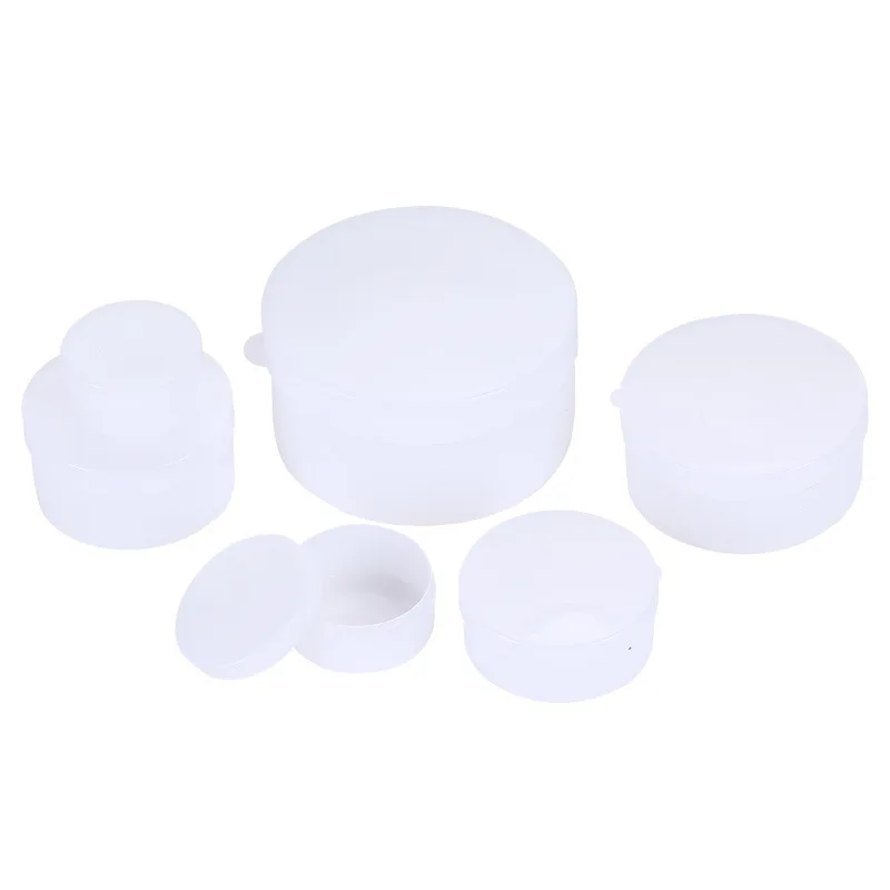 5Pcs 5g-100g White Plastic Jewelry Bead Storage Box Round Refillable Makeup Jars Organizer Boxes Empty Cosmetic Containers Pot
5Pcs 5g-100g White Plastic Jewelry Bead Storage Box Round Refillable Makeup Jars Organizer Boxes Empty Cosmetic Containers Pot