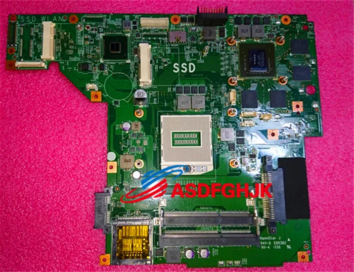 Оригинальная материнская плата для ноутбука MSI GE60 с графической картой GTX760M GTX765M, версии 1,1, 1.0, тест ОК
Оригинальная материнская плата для ноутбука MSI GE60 с графической картой GTX760M GTX765M, версии 1,1, 1.0, тест ОК