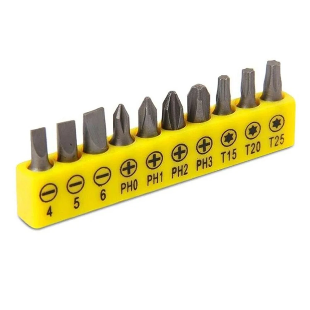 11pcs Screwdriver Bits Hex Drill Bit Holder Dapater Set Quick Change PH/Star/Flat Head For Electric Screwdriver Power Tool Parts
11pcs Screwdriver Bits Hex Drill Bit Holder Dapater Set Quick Change PH/Star/Flat Head For Electric Screwdriver Power Tool Parts