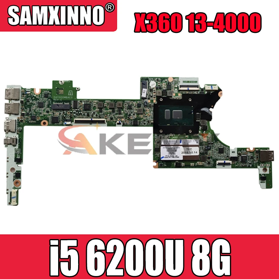 Материнская плата DAY0DDMBAE0 для ноутбука HP Specter X360 13-4000 G2 13-4100 13-4102TU 849426-601 849426-501 849426-001 i5 6200U 8G
Материнская плата DAY0DDMBAE0 для ноутбука HP Specter X360 13-4000 G2 13-4100 13-4102TU 849426-601 849426-501 849426-001 i5 6200U 8G