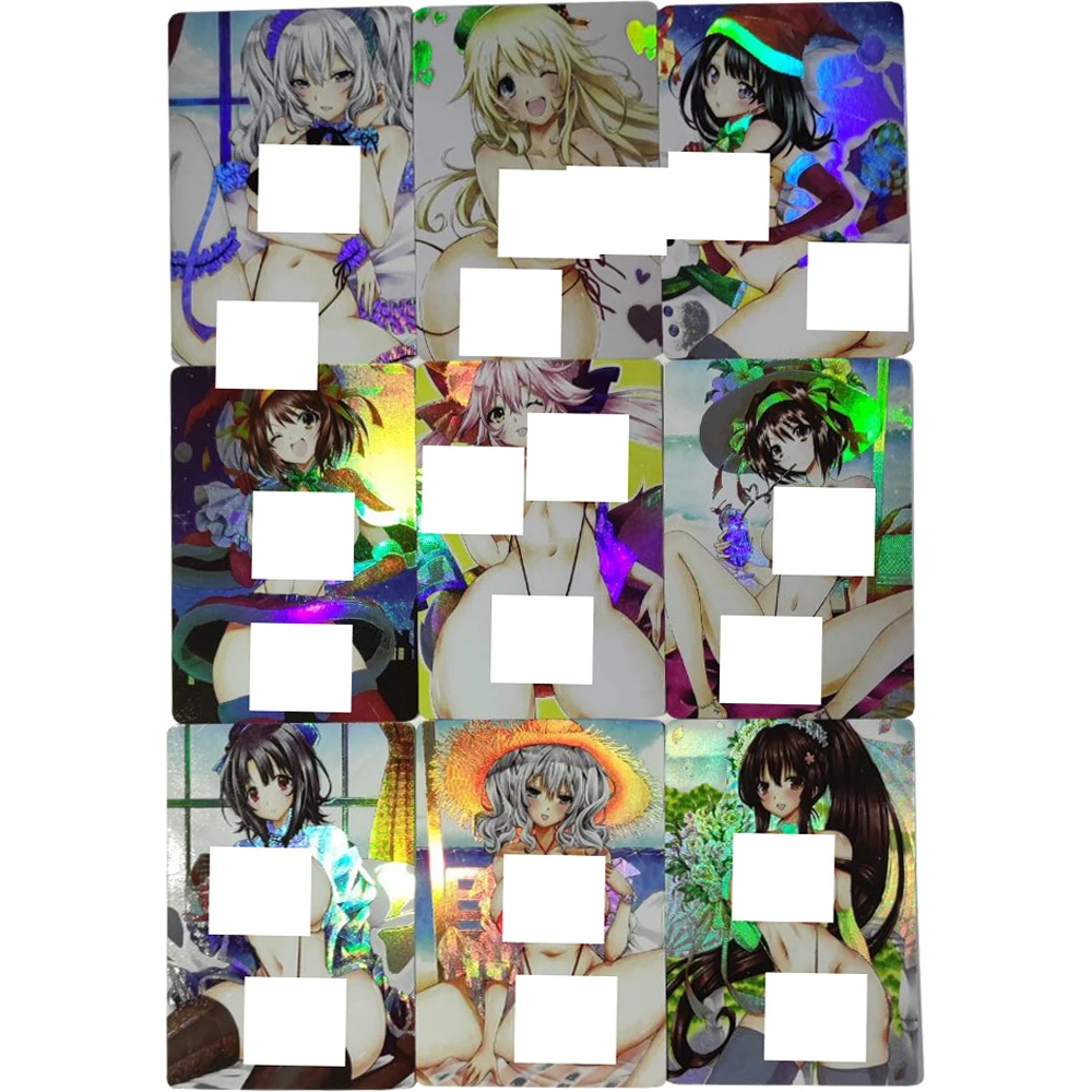 9Pcs/set Anime Girls Flash Card Fate/Grand Order Azur Lane bikini underwear ACG Sexy Kawaii Game Anime Collection Card Gift Toys
9Pcs/set Anime Girls Flash Card Fate/Grand Order Azur Lane bikini underwear ACG Sexy Kawaii Game Anime Collection Card Gift Toys