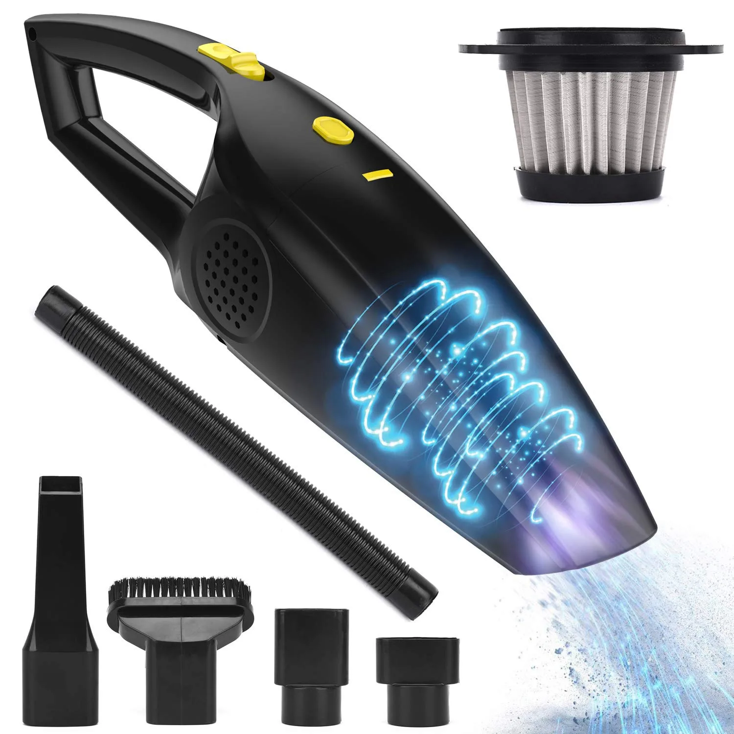 Rechargeable Cordless Handheld Vacuum, Powerful Car Hand Vacuum Cleaner, 2200Mah Lithium Battery Portable Vacuum For Cars, Ho
Rechargeable Cordless Handheld Vacuum, Powerful Car Hand Vacuum Cleaner, 2200Mah Lithium Battery Portable Vacuum For Cars, Ho