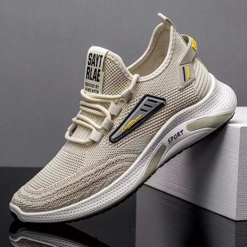 Men Shoes Flying Woven Sneaker Mesh Breathable Casual Shoes Non-Slip Running Shoes 2022 Zapatillas Hombre
Men Shoes Flying Woven Sneaker Mesh Breathable Casual Shoes Non-Slip Running Shoes 2022 Zapatillas Hombre