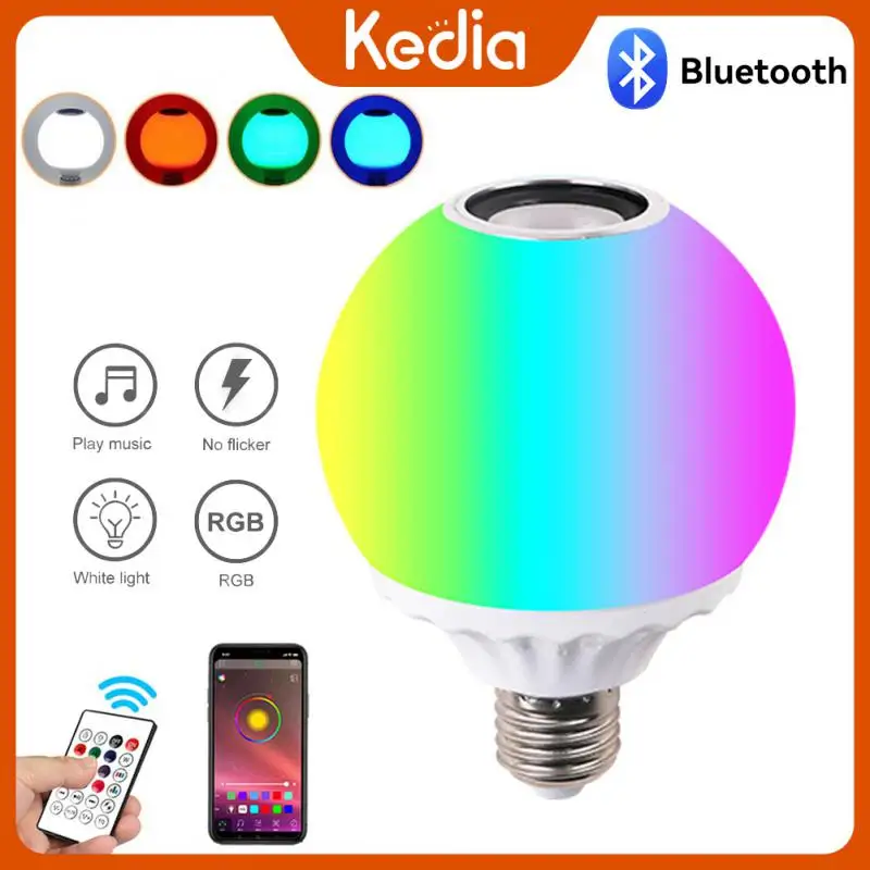 LED Sound Bulb Lamp E27 Smart APP Control White Light Color Wireless Remote Control Dragon Ball Bubble Music Lamp
LED Sound Bulb Lamp E27 Smart APP Control White Light Color Wireless Remote Control Dragon Ball Bubble Music Lamp