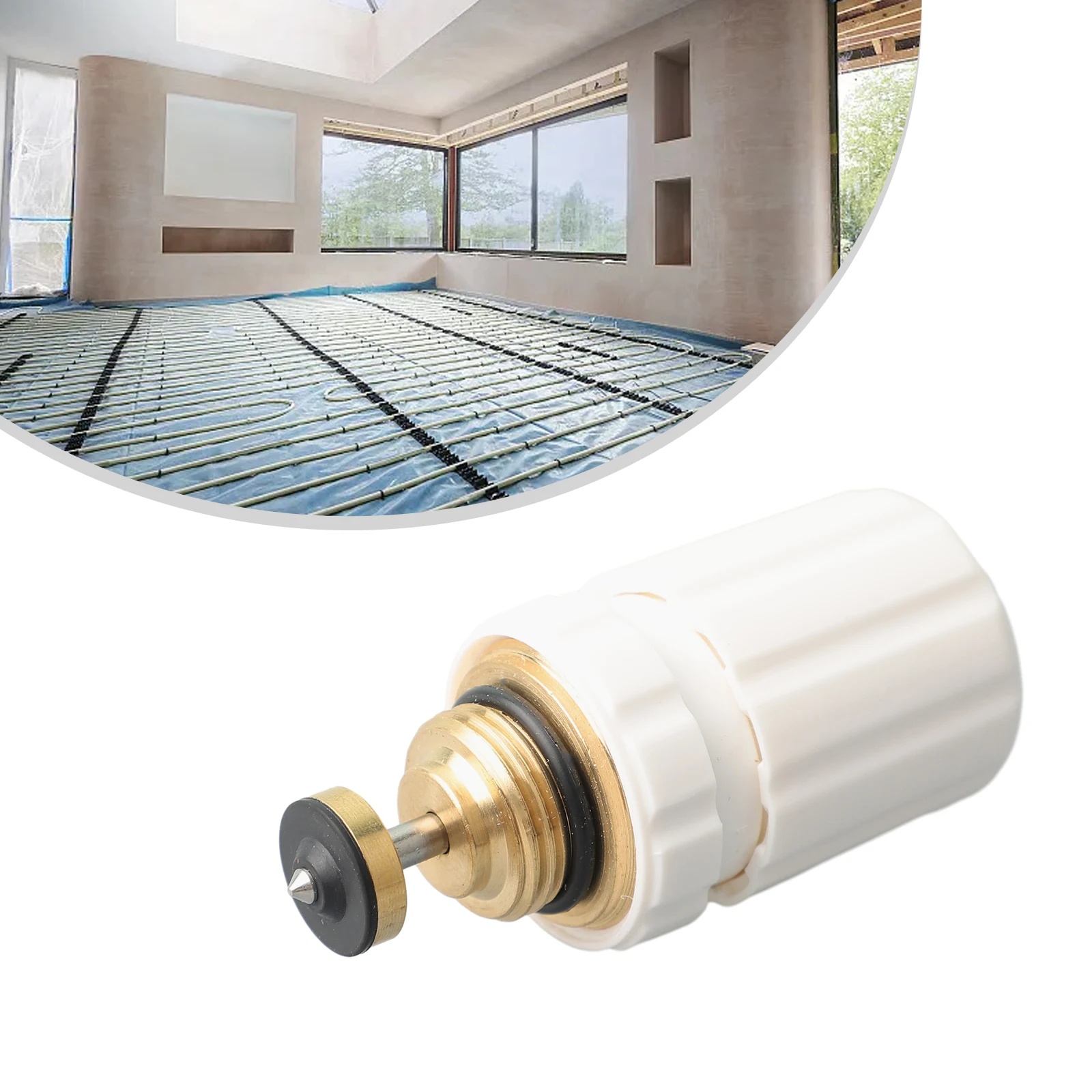 

Brass Valve Insert Home Kitchen For Underfloor Portable Superior Circuit Corrosion Resistant Distributor Spreader