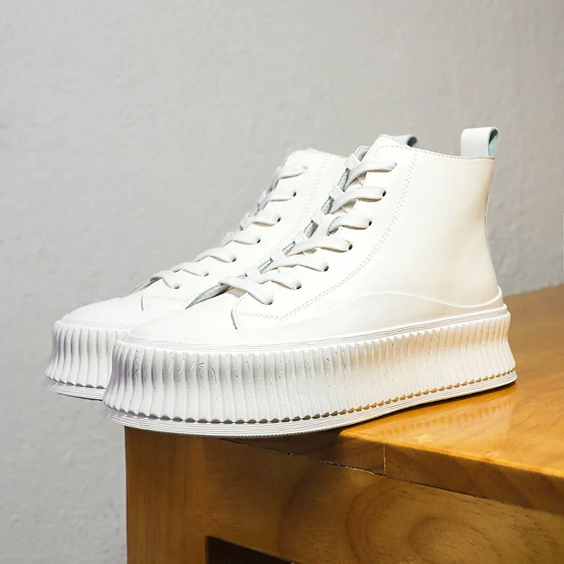 Leather high top shoes women's thick soles 2022 summer new muffin biscuit shoes women's ins fashion women leisure shoes
Leather high top shoes women's thick soles 2022 summer new muffin biscuit shoes women's ins fashion women leisure shoes
