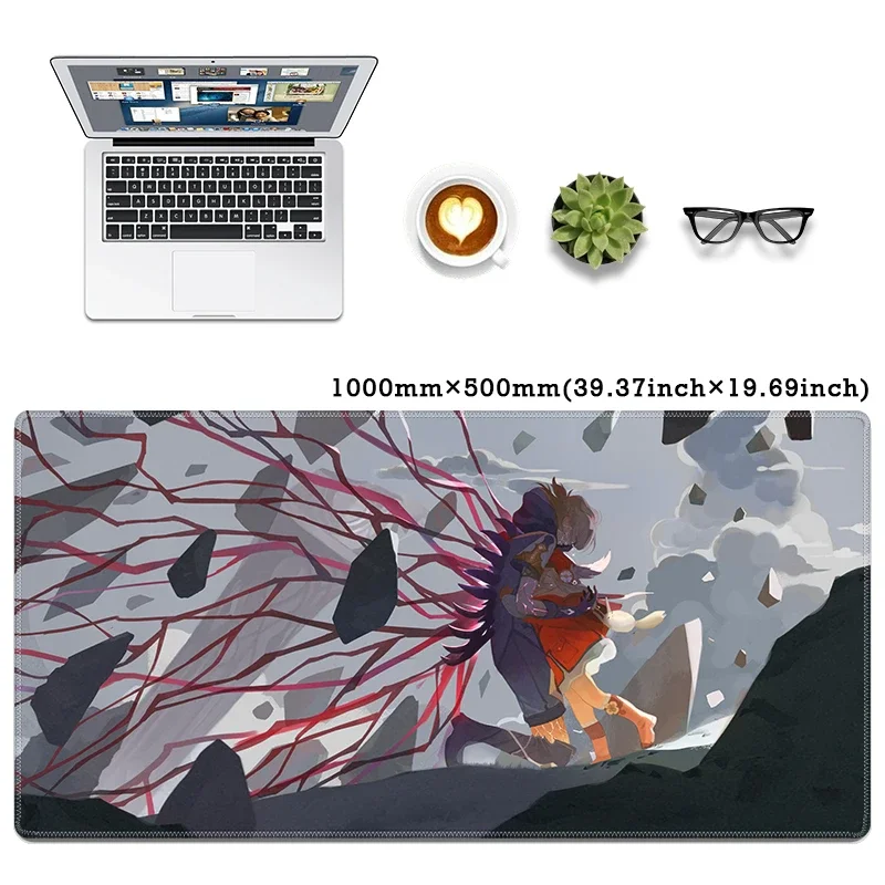 XXXL Large Size 1000x500mm Keyboard Pad Limitless Glide Desk Mat Genshin Gaming Anime Mouse Pad Stain-Resistant Desk Pad-Albedo
XXXL Large Size 1000x500mm Keyboard Pad Limitless Glide Desk Mat Genshin Gaming Anime Mouse Pad Stain-Resistant Desk Pad-Albedo